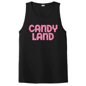 Candy Land Retro 90S Logo PosiCharge Competitor Tank