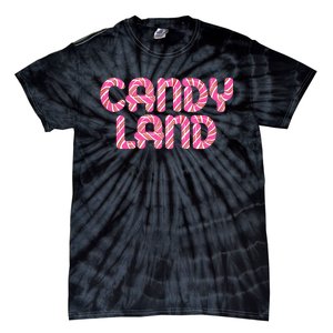 Candy Land Retro 90S Logo Tie-Dye T-Shirt