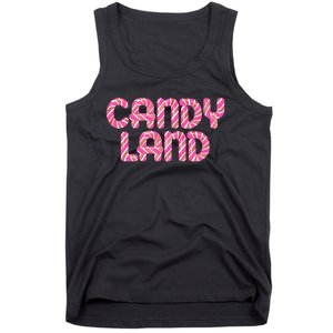 Candy Land Retro 90S Logo Tank Top