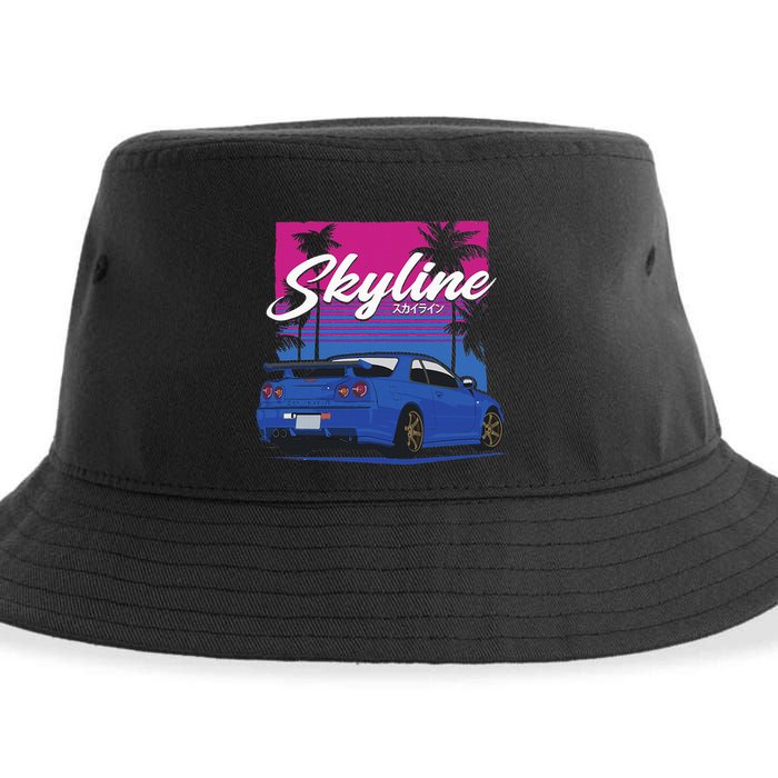 Classic Legendary R34 Jdm Sustainable Bucket Hat