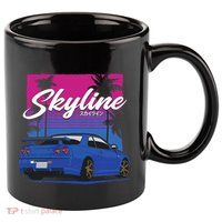 Classic Legendary R34 Jdm 11oz C Handle Ceramic Mug