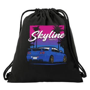 Classic Legendary R34 Jdm Drawstring Bag