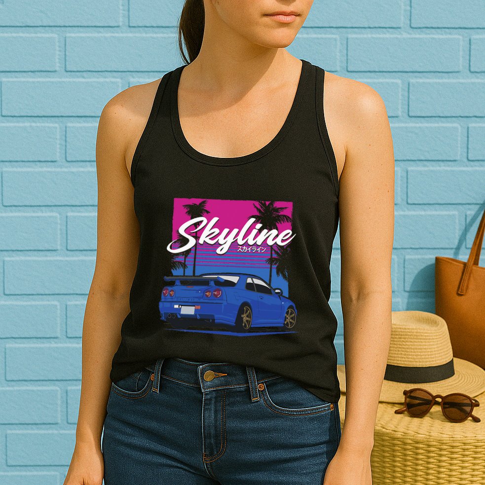 Classic Legendary R34 Jdm Womens Tank Top
