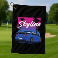 Classic Legendary R34 Jdm Golf Towel