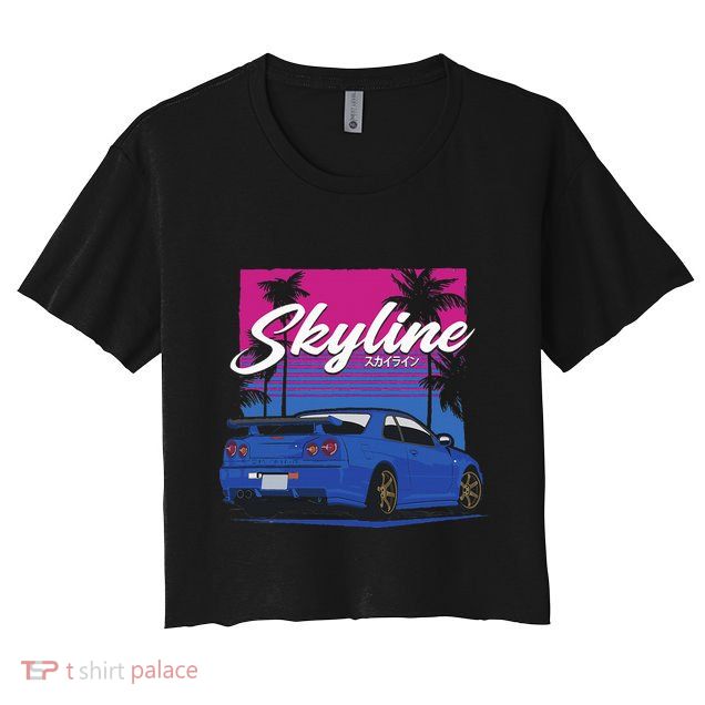 Classic Legendary R34 Jdm Crop Top