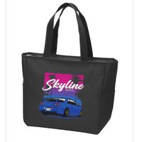 Classic Legendary R34 Jdm Zip Tote Bag