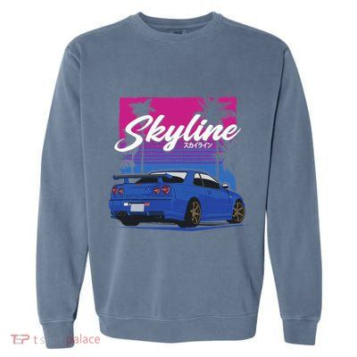 Classic Legendary R34 Jdm Garment-Dyed Sweatshirt