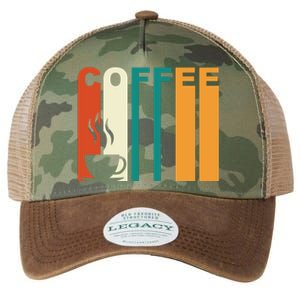 Coffee Lover Retro Legacy Tie Dye Trucker Hat