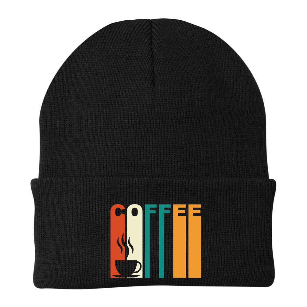 Coffee Lover Retro Beanie