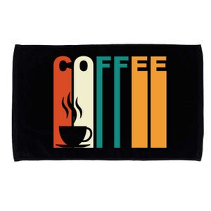 Coffee Lover Retro Microfiber Hand Towel