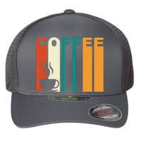 Coffee Lover Retro Flexfit Unipanel Trucker Cap