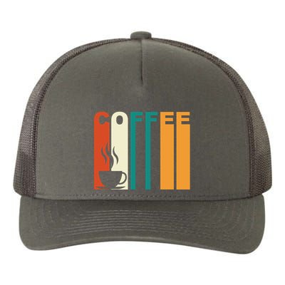 Coffee Lover Retro Yupoong Adult 5-Panel Trucker Hat