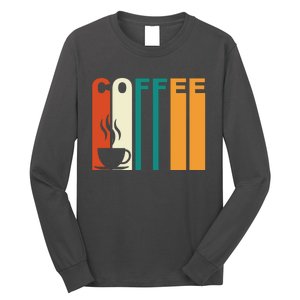 Coffee Lover Retro Long Sleeve Shirt