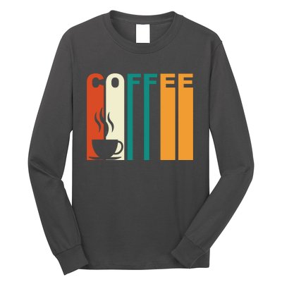 Coffee Lover Retro Long Sleeve Shirt