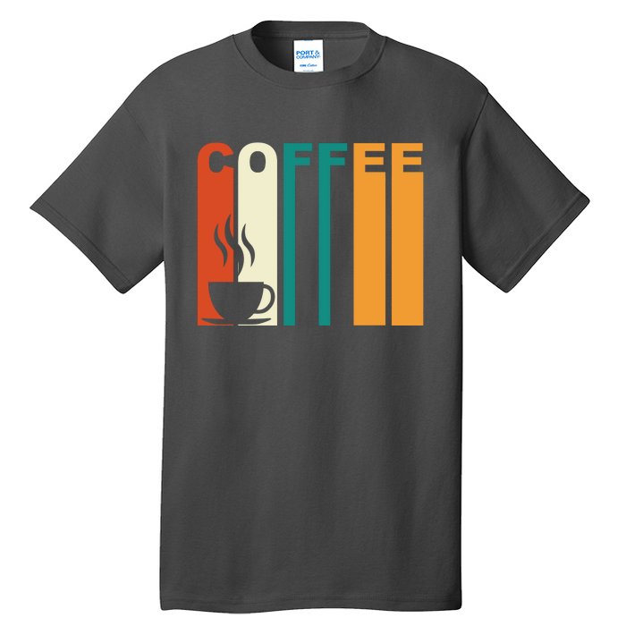 Coffee Lover Retro Tall T-Shirt