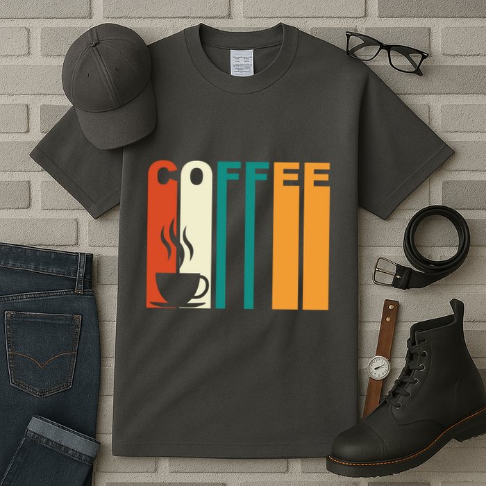 Coffee Lover Retro Tall T-Shirt