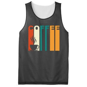 Coffee Lover Retro Mesh Reversible Basketball Jersey Tank