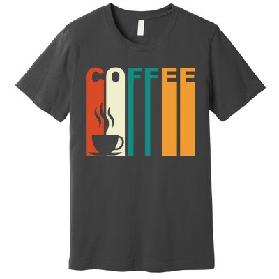 Coffee Lover Retro Premium T-Shirt