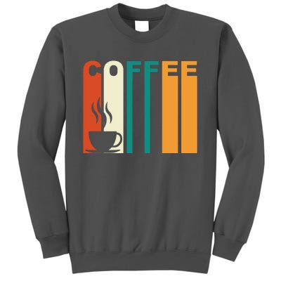 Coffee Lover Retro Tall Sweatshirt