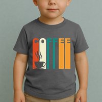 Coffee Lover Retro Toddler T-Shirt