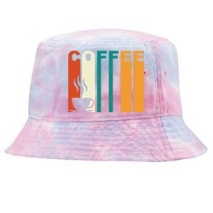 Coffee Lover Retro Tie-Dyed Bucket Hat