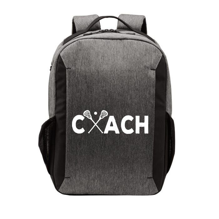Coach Lacrosse Retro Team Vector Backpack
