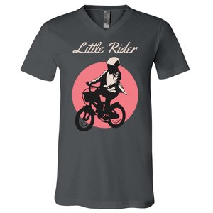 Cycling Little Rider V-Neck T-Shirt