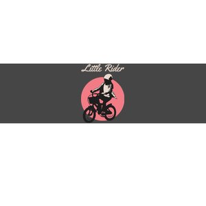 Cycling Little Rider Bumper Sticker