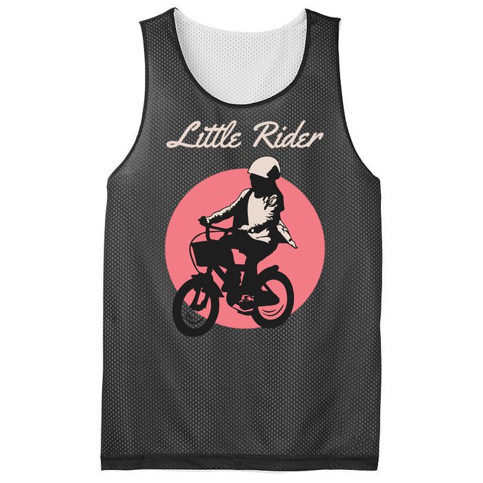 Cycling Little Rider Mesh Reversible Basketball Jersey Tank