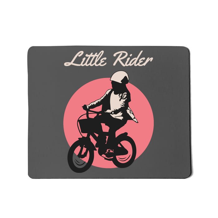 Cycling Little Rider Mousepad