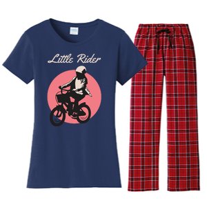 Cycling Little Rider Women's Flannel Pajama Set