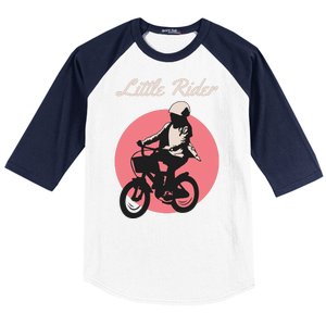 Cycling Little Rider Baseball Sleeve Shirt