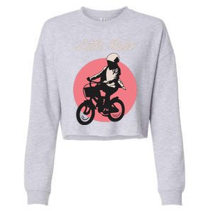 Cycling Little Rider Cropped Pullover Crew