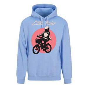 Cycling Little Rider Unisex Surf Hoodie