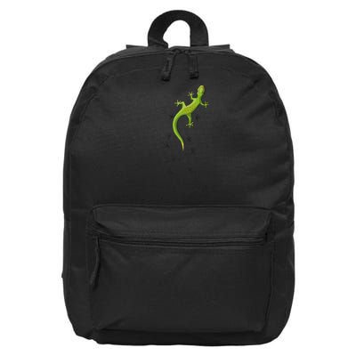 Cute Lizard Reptile With Tracks Climbing Gecko 16 in Basic Backpack