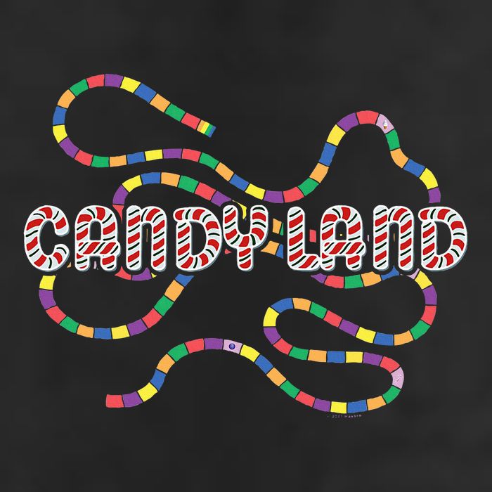 Candy Land Rainbow Trail Cool Comfort Performance Bucket Hat