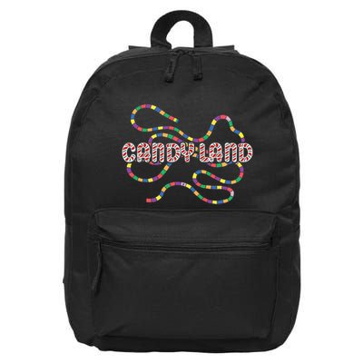 Candy Land Rainbow Trail 16 in Basic Backpack