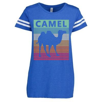 Camel Lover Retro Vintage Camel Gift Enza Ladies Jersey Football T-Shirt