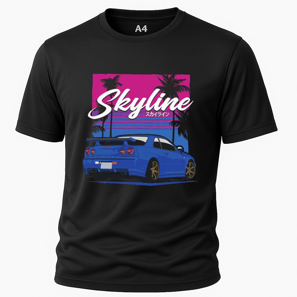 Classic Legendary R34 Jdm Cooling Performance Crew T-Shirt