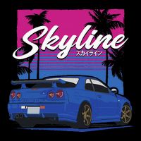 Classic Legendary R34 Jdm Impact Tech Backpack