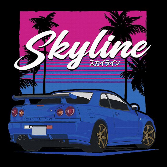 Classic Legendary R34 Jdm Impact Tech Backpack