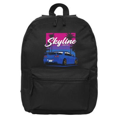Classic Legendary R34 Jdm 16 in Basic Backpack