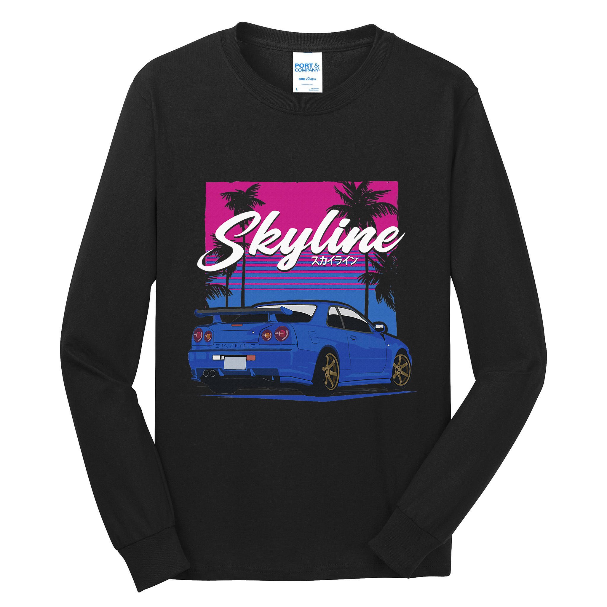 Classic Legendary R34 Jdm Tall Long Sleeve T-Shirt