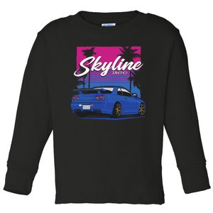 Classic Legendary R34 Jdm Toddler Long Sleeve Shirt