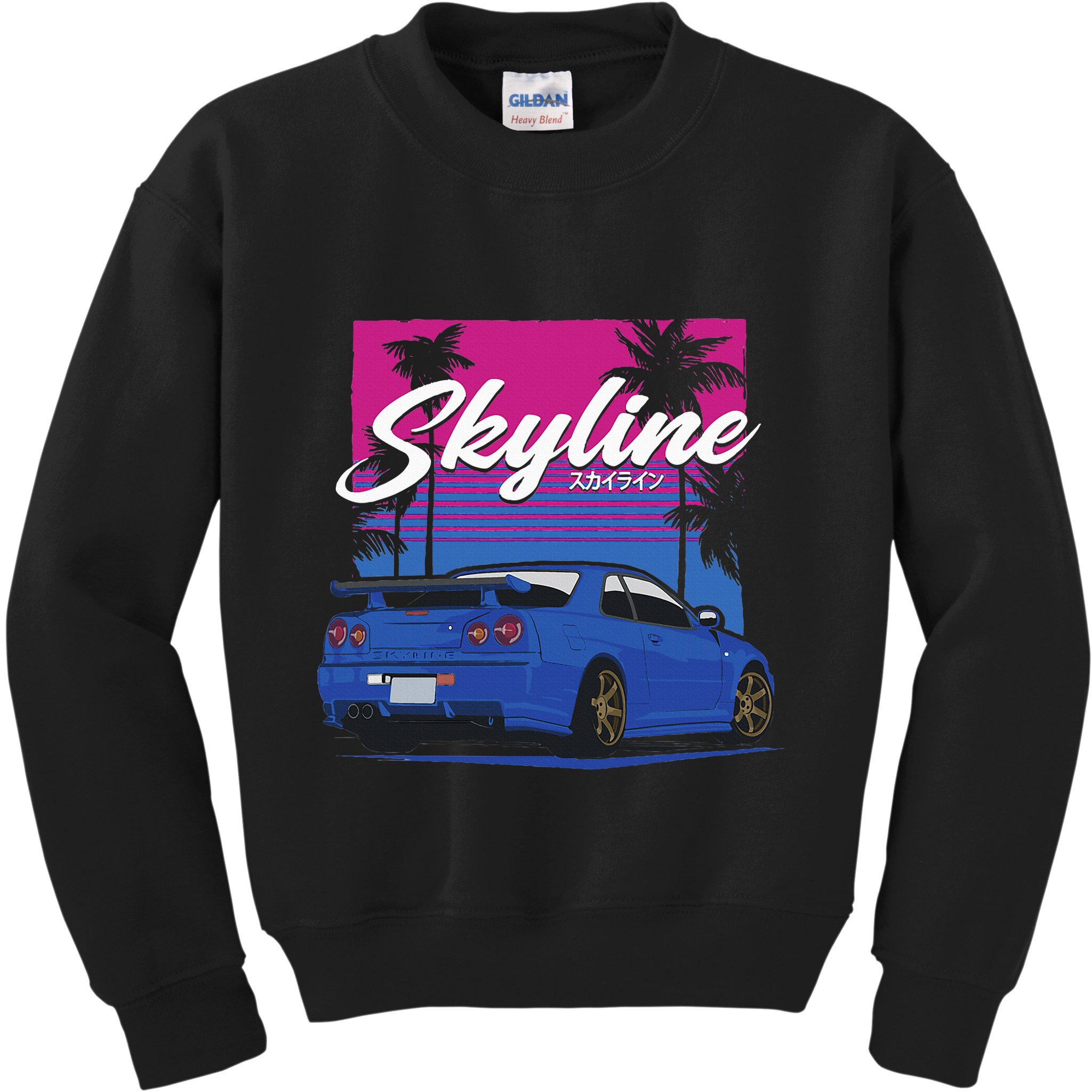 Classic Legendary R34 Jdm Kids Sweatshirt