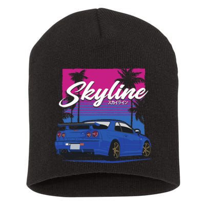 Classic Legendary R34 Jdm Short Acrylic Beanie