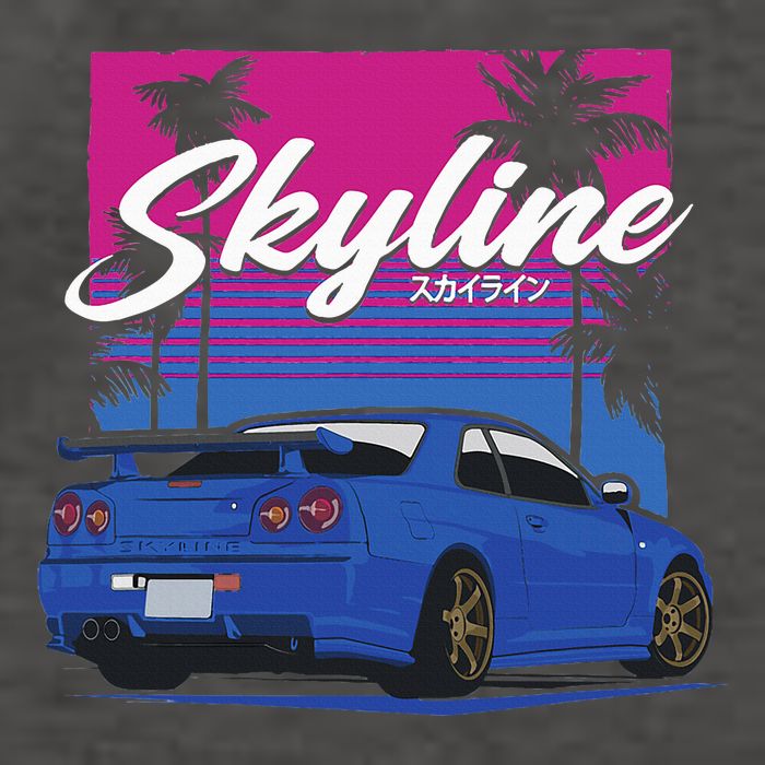 Classic Legendary R34 Jdm Vector Backpack