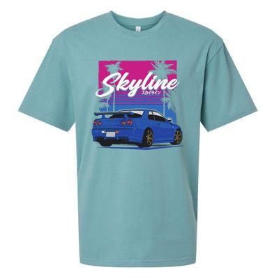 Classic Legendary R34 Jdm Sueded Cloud Jersey T-Shirt