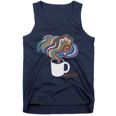 Coffee Lovers Retro B.O.B D.Y.L.A.N Inspired Tank Top