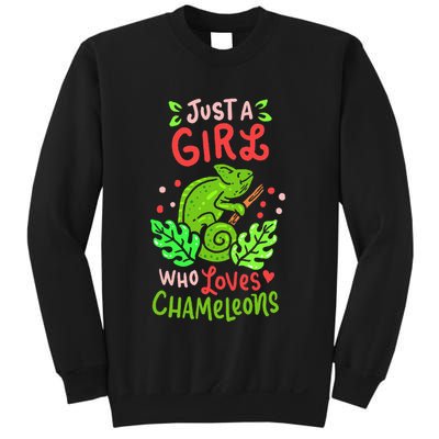 Chameleon Lizard Reptile Pet Cute Gift Sweatshirt